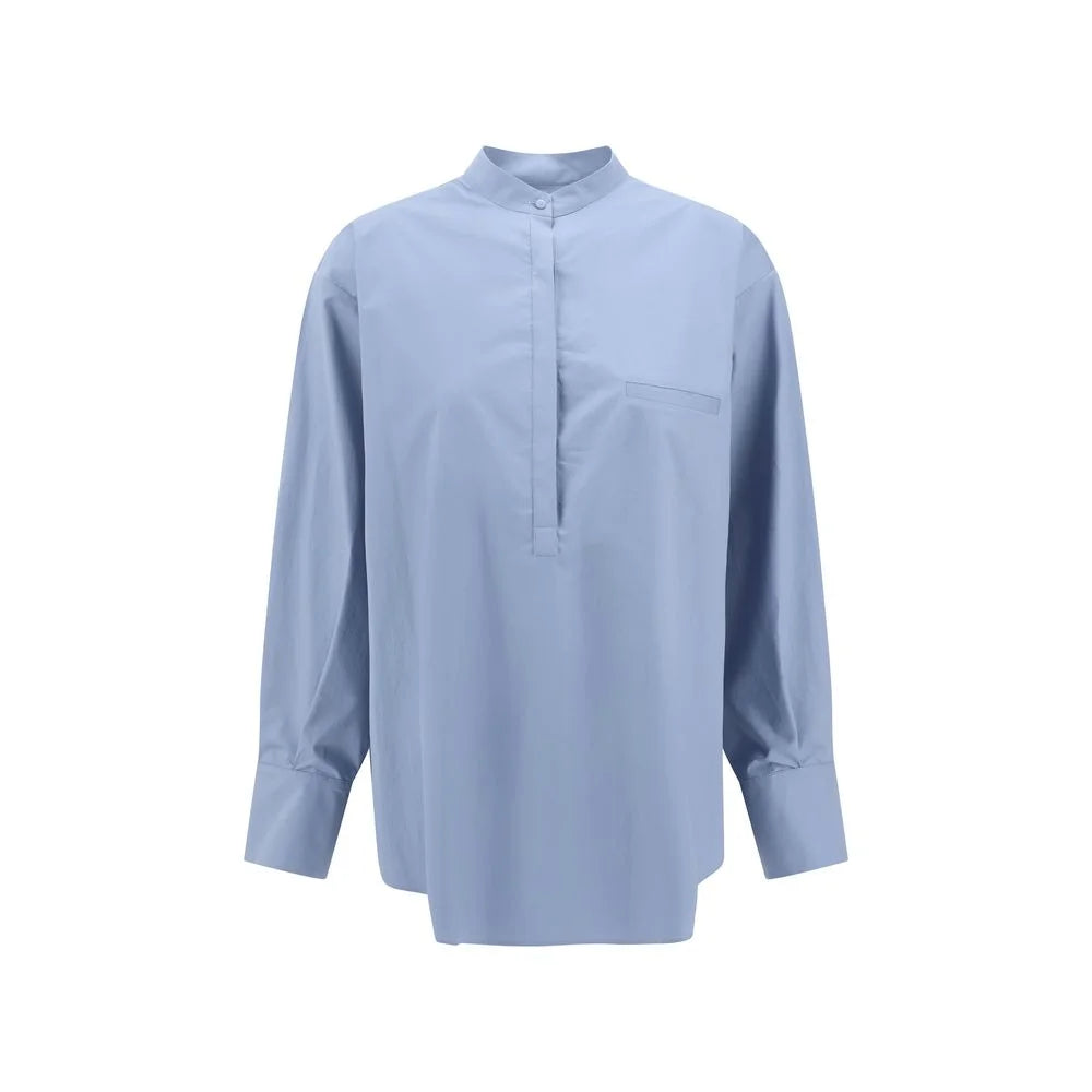 SA SU PHI Blue Cotton Shirt - IT44 | L