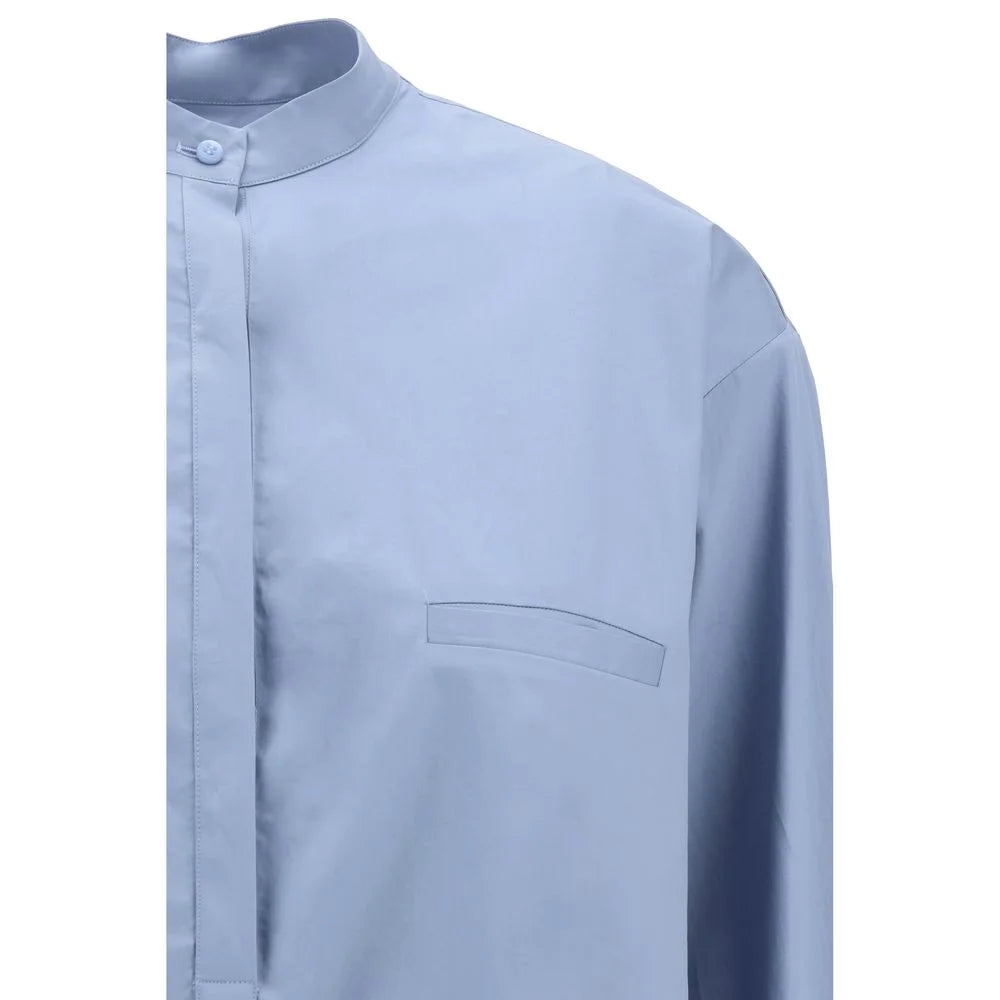SA SU PHI Blue Cotton Shirt - IT44 | L