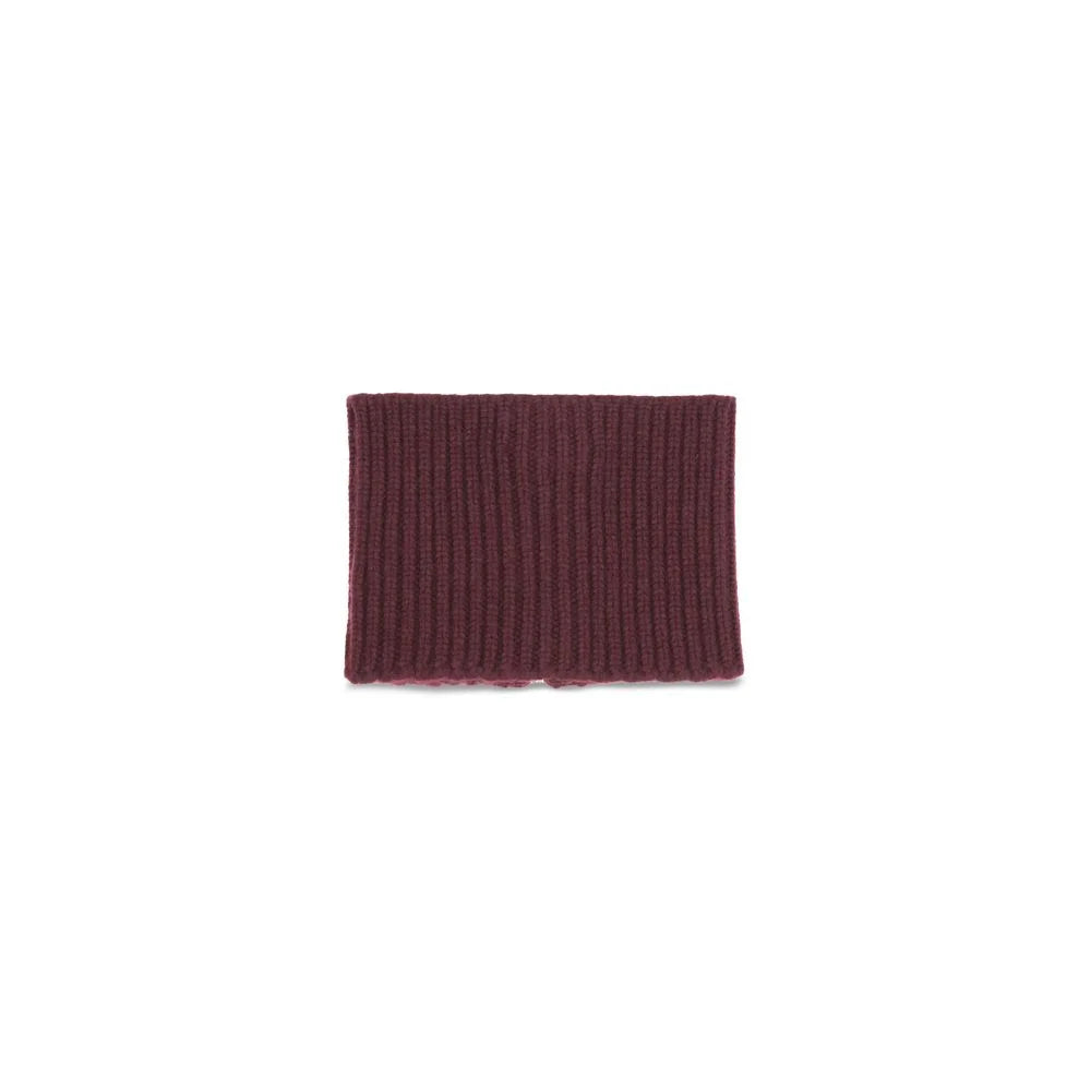 SA SU PHI Bordeaux Cashmere Scarf
