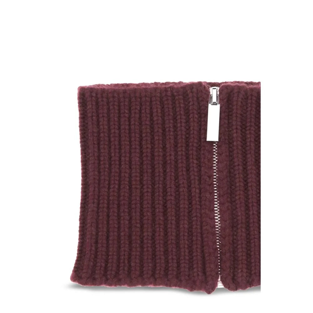 SA SU PHI Bordeaux Cashmere Scarf
