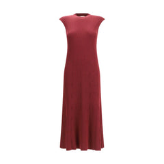 SA SU PHI Ribbed Cashmere Silk Sleeveless Long Dress - IT42 | L - Dresses