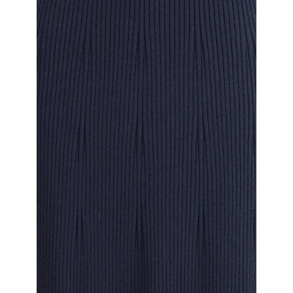 SA SU PHI Ribbed Cashmere Silk Sleeveless Long Dress - IT44 | L