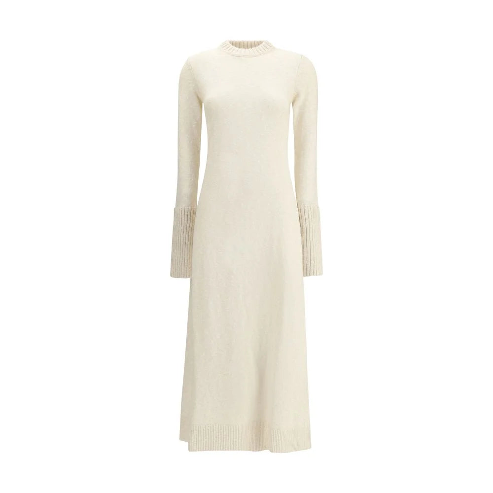 SA SU PHI White Cashmere Casual Dress - IT40 | M