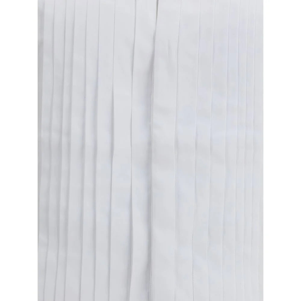 SA SU PHI White Cotton Dress Shirt