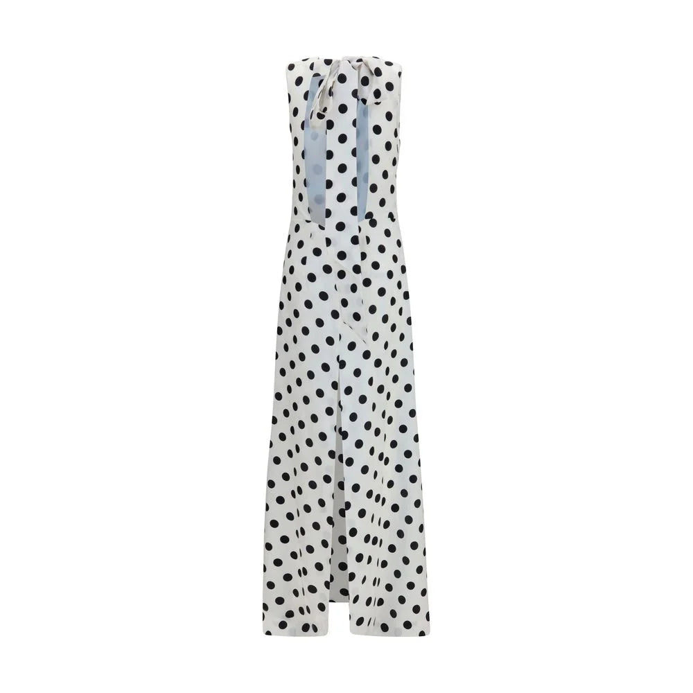 SA SU PHI White Silk Long Dress - IT40 | M