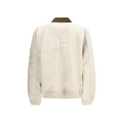 Sacai Beige Cotton Bomber - 3