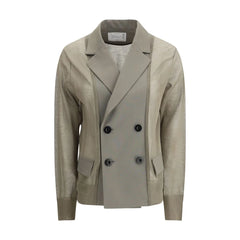Sacai Bicolor Cotton Blazer - 3