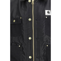 Sacai Black Cotton Bomber - 2