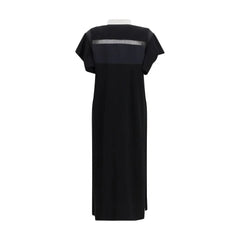 Sacai Black Cotton Casual Dress - 2