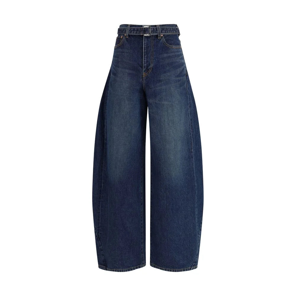 Sacai Blue Cotton Jeans Denim - 2