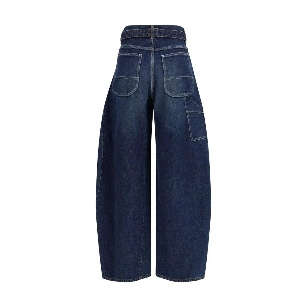 Sacai Blue Cotton Jeans Denim - 2
