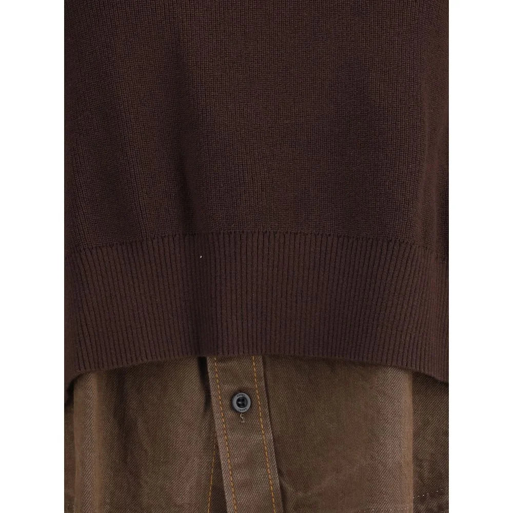 Sacai Blue Cotton Sweatshirt - 2