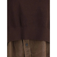 Sacai Blue Cotton Sweatshirt - 2