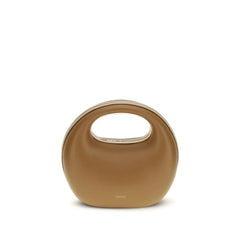 Sacai Brown Calf Leather Bos Taurus Handbag