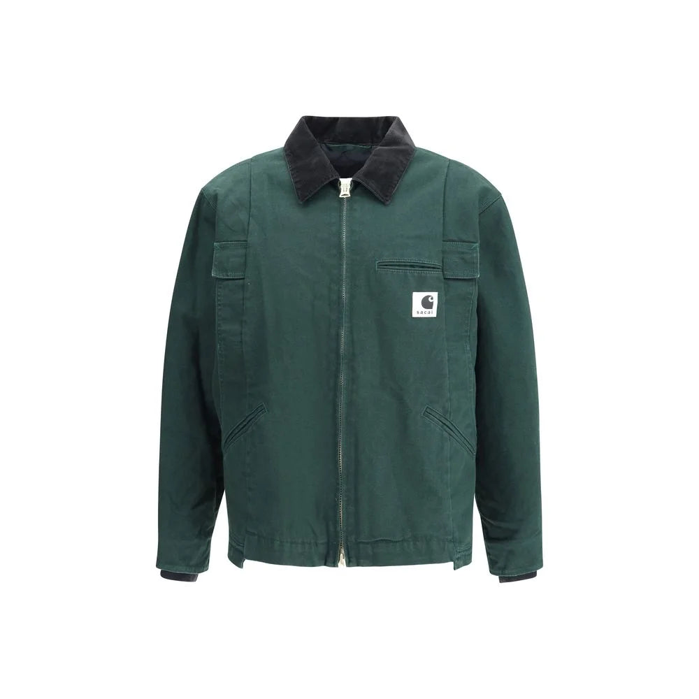 Sacai Green Cotton Clothing - 2