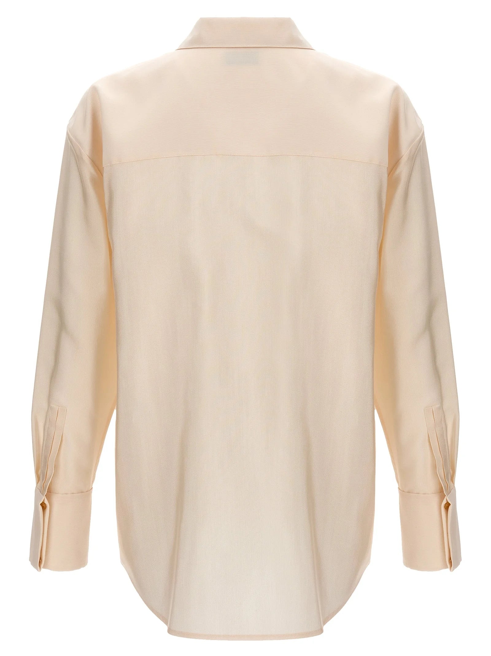 Saint Laurent Beige Acetate Blouse - One Size