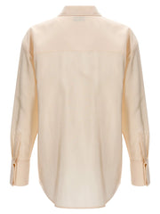 Saint Laurent Beige Acetate Blouse - One Size