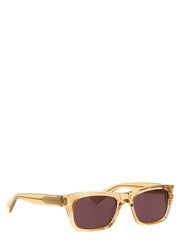 Saint Laurent Beige Acetate Sunglasses