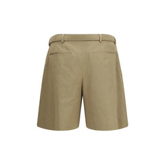 Saint Laurent Beige Cotton Bermuda Shorts - IT48 | M