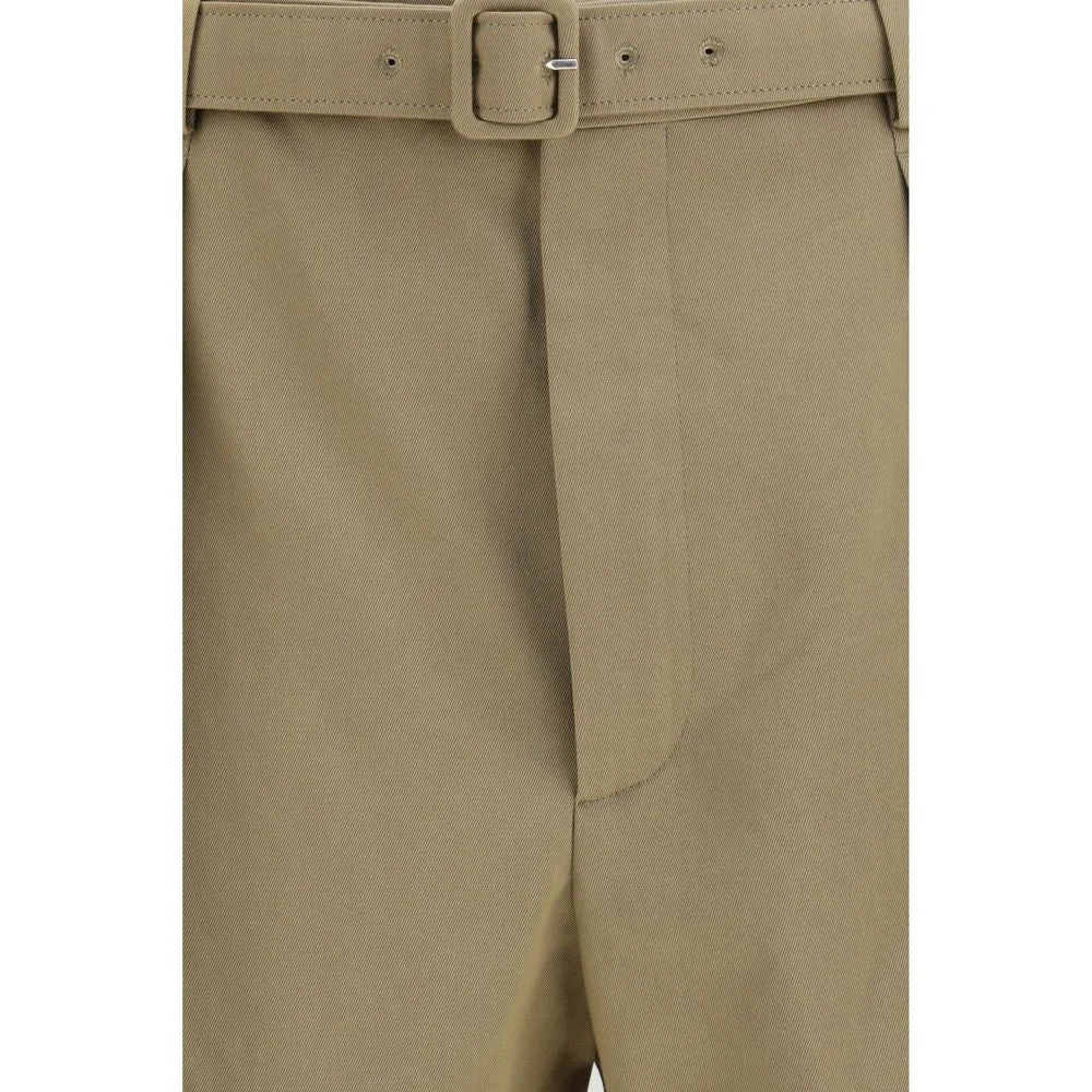 Saint Laurent Beige Cotton Bermuda Shorts - IT48 | M