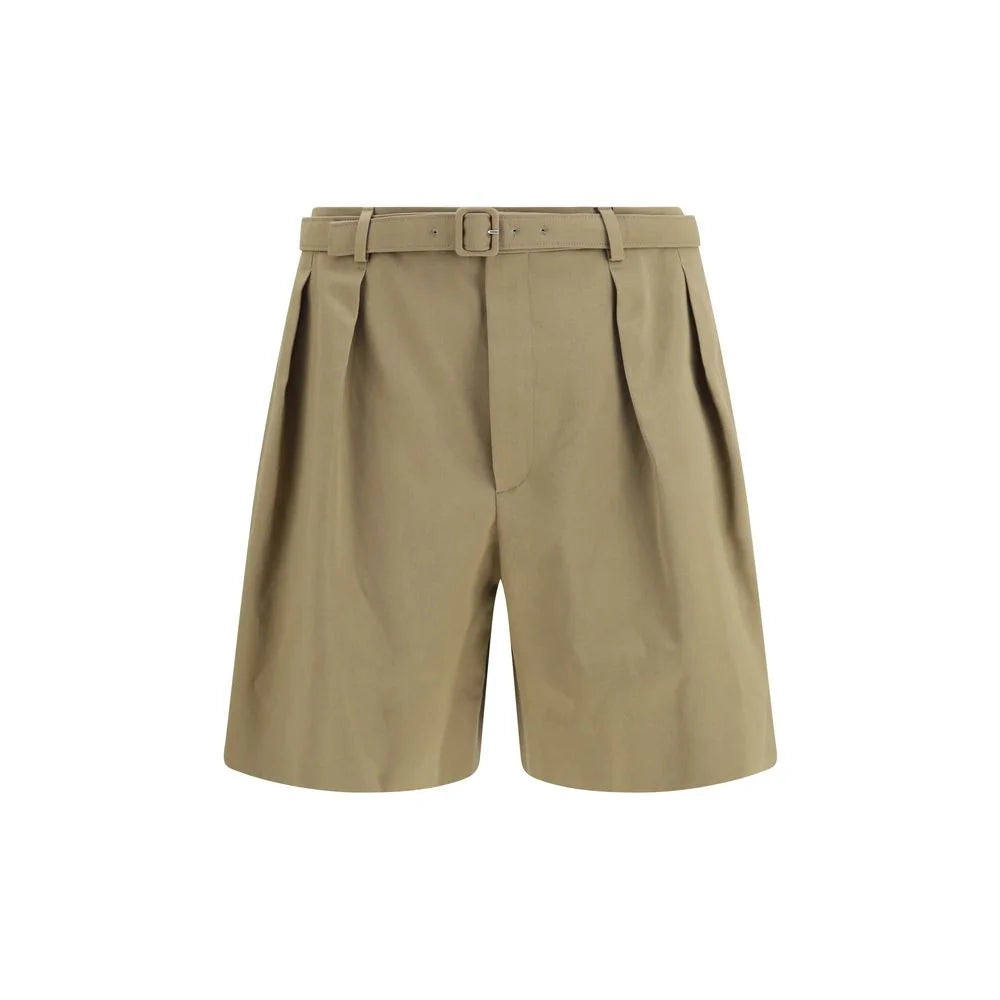Saint Laurent Beige Cotton Bermuda Shorts - IT48 | M