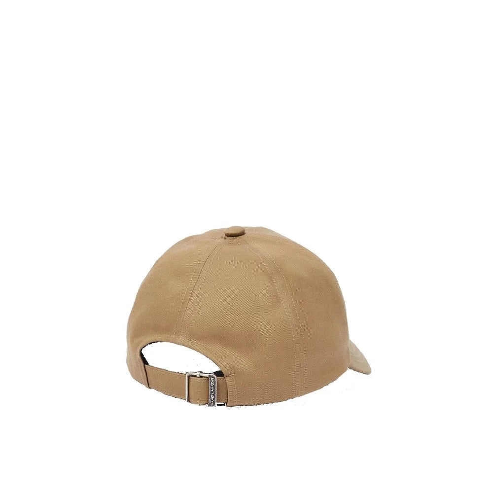 Saint Laurent Beige Cotton Cap (Baseball Hat) - 59 cm|L