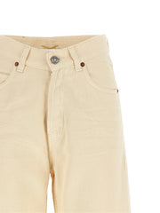 Saint Laurent Beige Cotton Jeans Denim - 25
