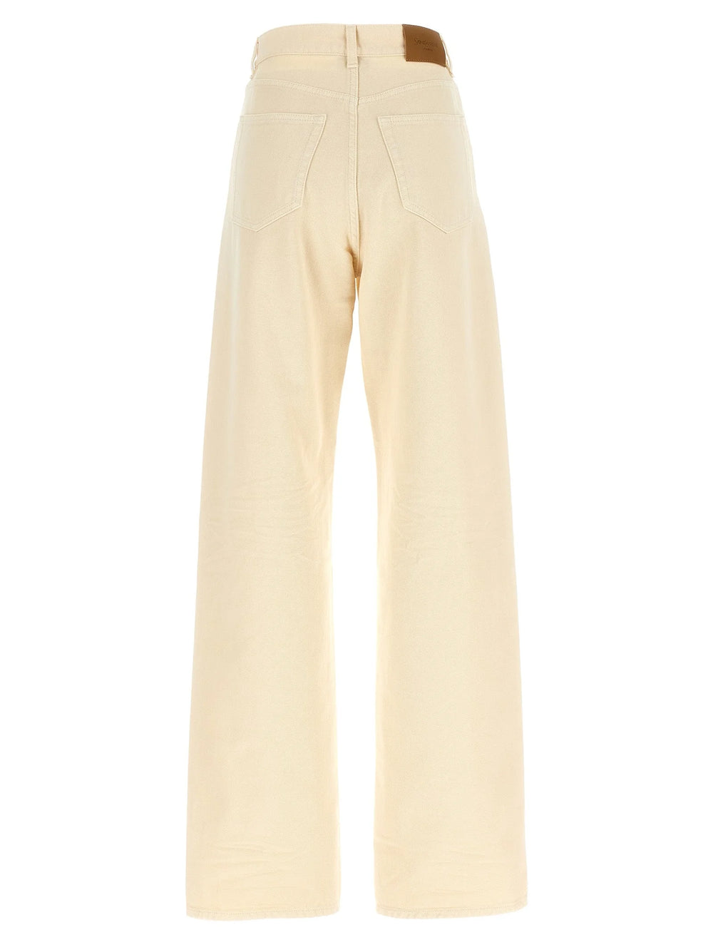 Saint Laurent Beige Cotton Jeans Denim - 25