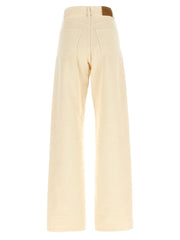Saint Laurent Beige Cotton Jeans Denim - 25