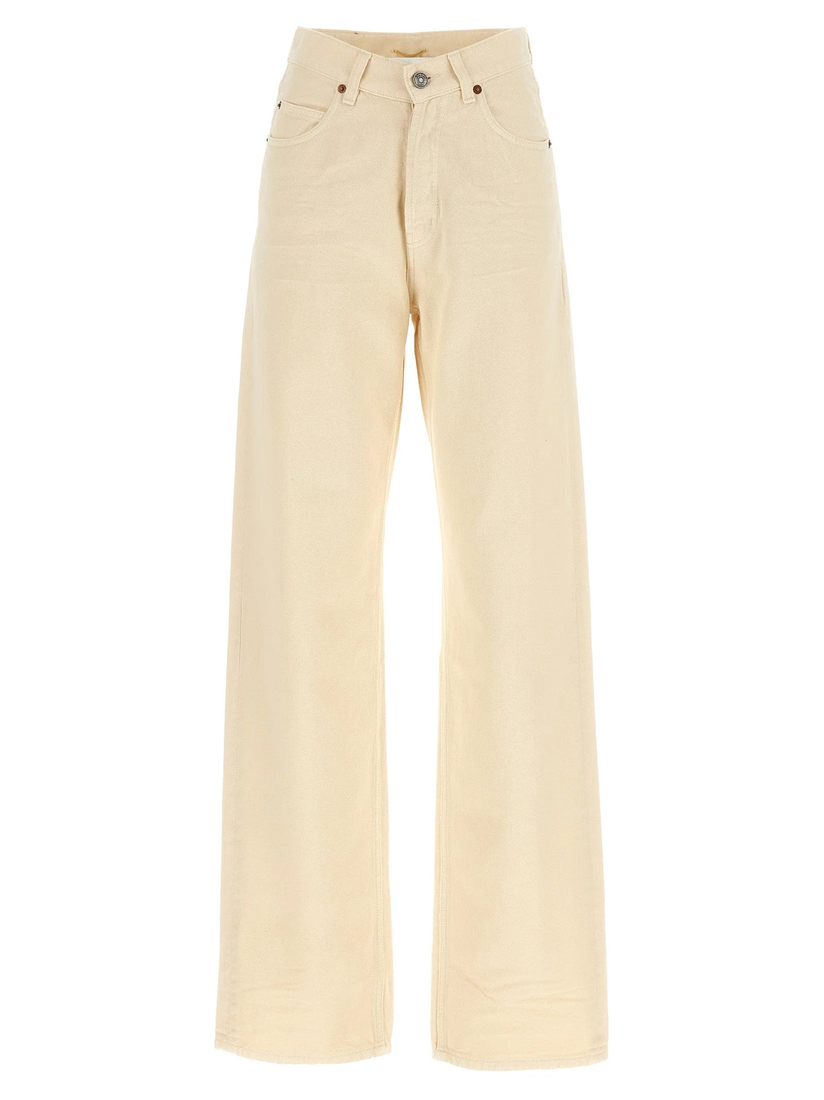 Saint Laurent Beige Cotton Jeans Denim - 25