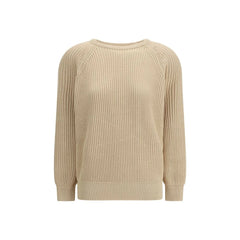 Saint Laurent Beige Cotton Sweatshirt - M