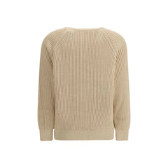 Saint Laurent Beige Cotton Sweatshirt - M