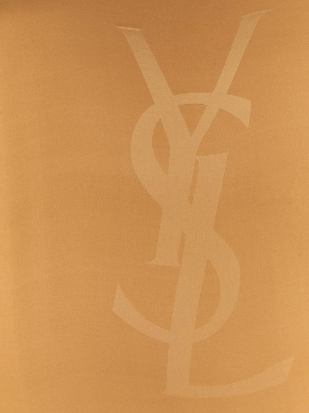 Saint Laurent Beige Silk Foulard