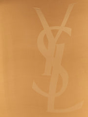 Saint Laurent Beige Silk Foulard