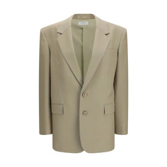 Saint Laurent Beige Wool Oves Aries Blazer - IT38 | S
