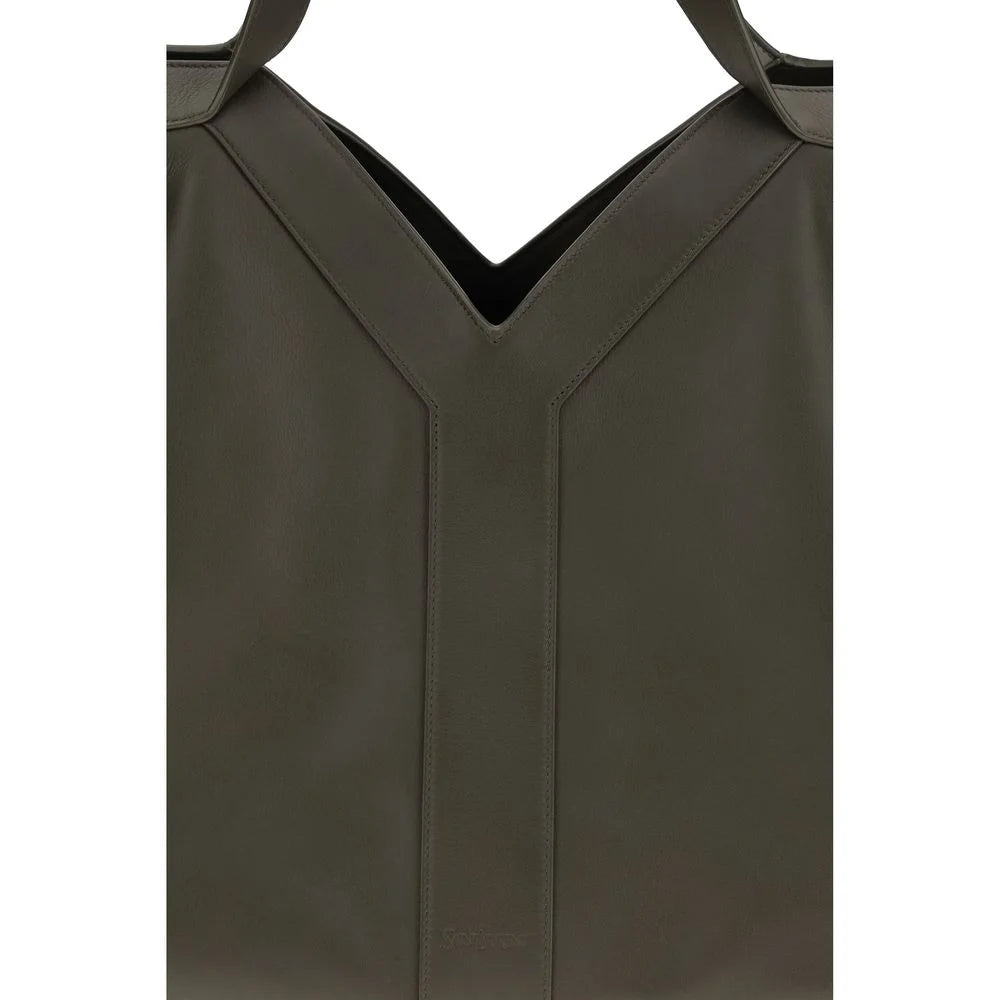 Saint Laurent Bicolor Calf Leather Bos Taurus Shoulder Bag