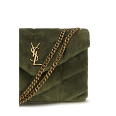Saint Laurent Bicolor Calf Leather Bos Taurus Wallet