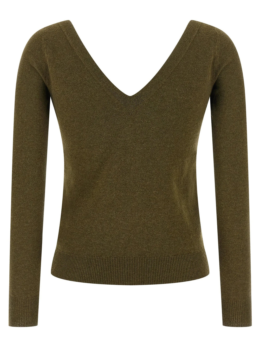 Saint Laurent Bicolor Cashmere Cardigan - L