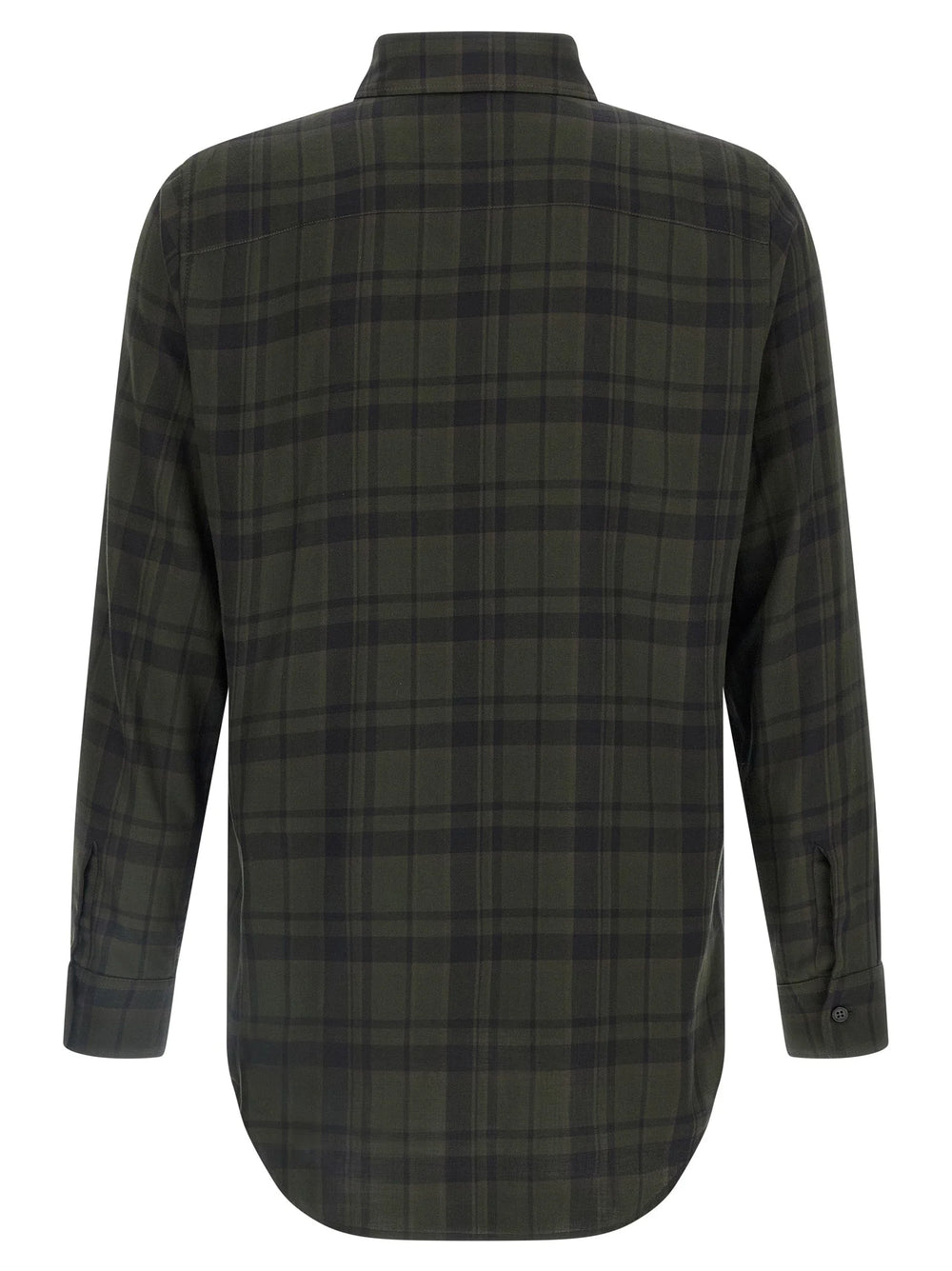 Saint Laurent Bicolor Cotton Blouse