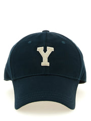 Saint Laurent Bicolor Cotton Cap (Baseball Hat)