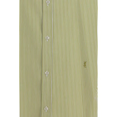 Saint Laurent Bicolor Cotton Pattern Shirt - IT40 | M