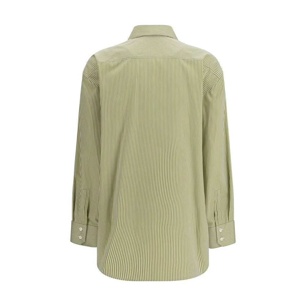 Saint Laurent Bicolor Cotton Pattern Shirt - IT40 | M