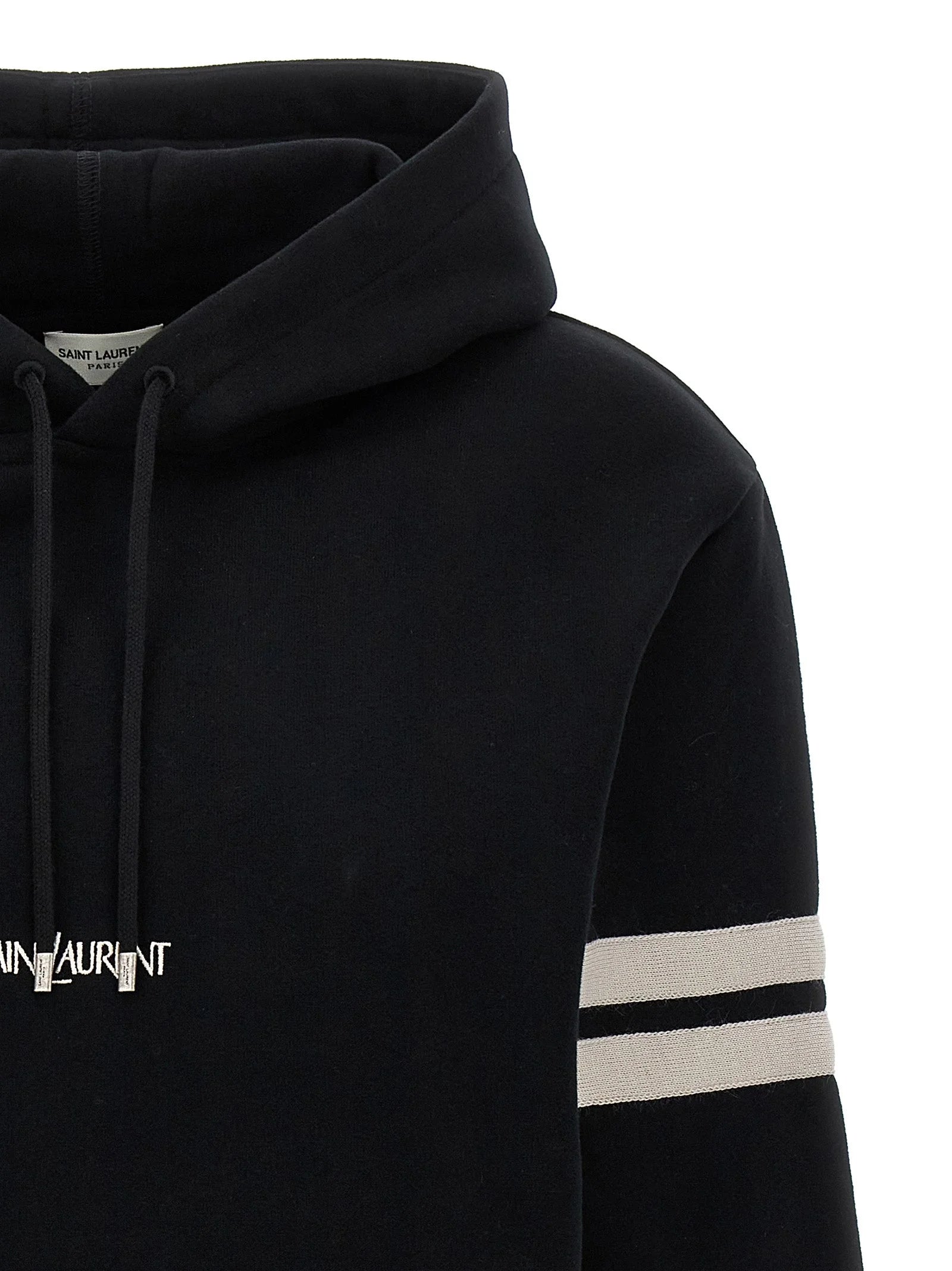 Saint Laurent Bicolor Cotton Sweatshirt - S