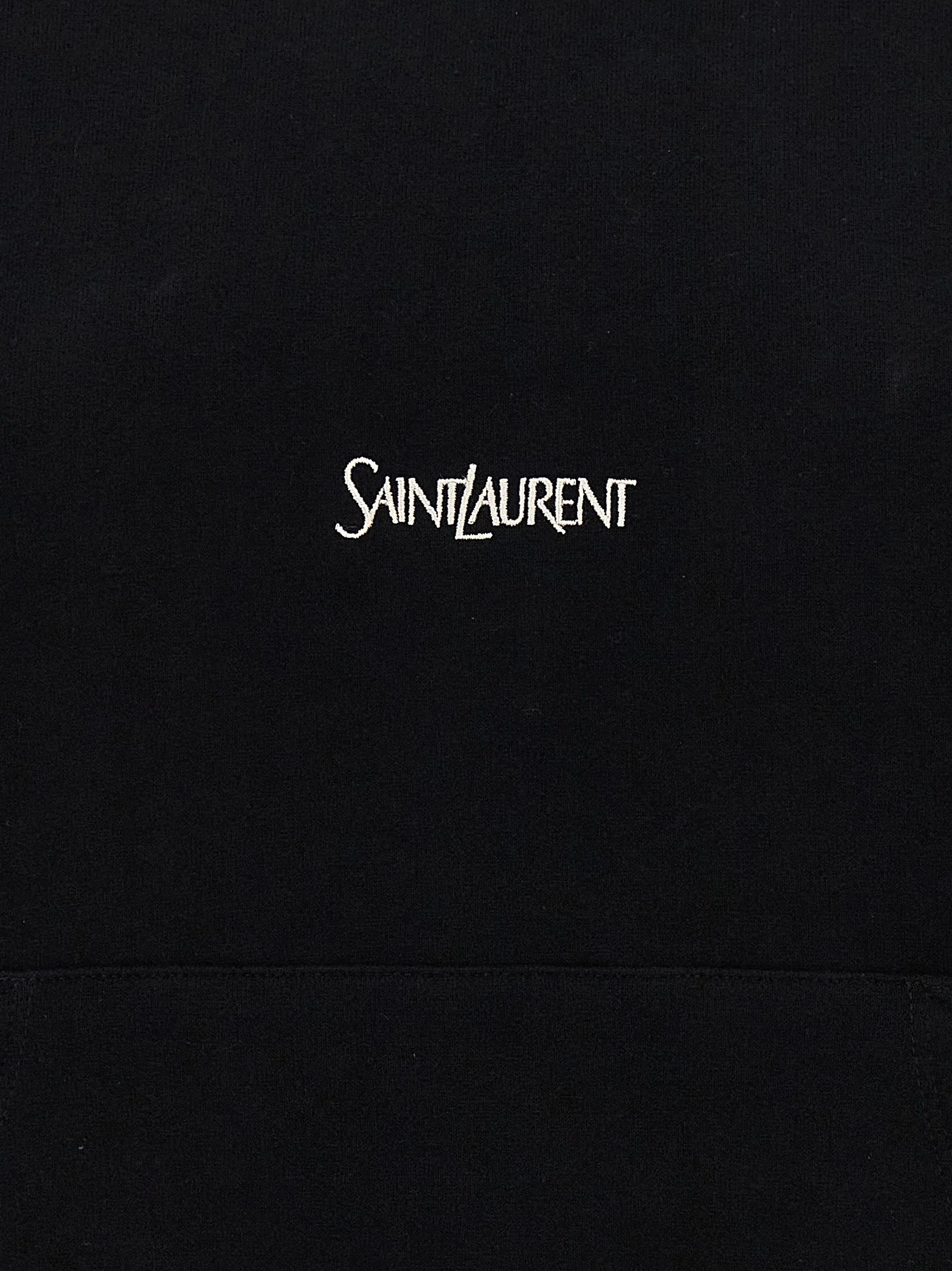 Saint Laurent Bicolor Cotton Sweatshirt - S