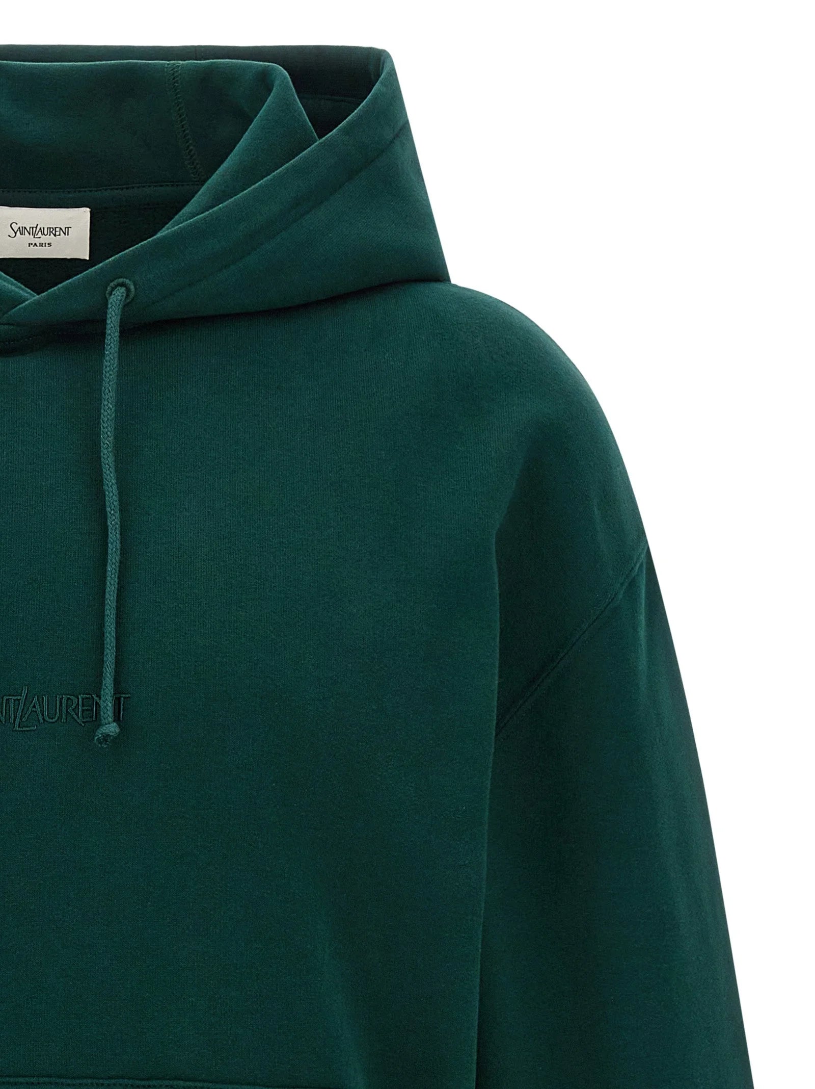 Saint Laurent Bicolor Cotton Sweatshirt - XL