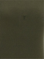 Saint Laurent Bicolor Cotton Tank Tops - M