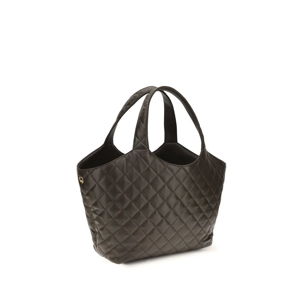 Saint Laurent Bicolor Napa Leather / Calf Bos Taurus Shoulder Bag