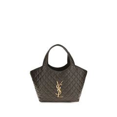 Saint Laurent Bicolor Napa Leather / Calf Bos Taurus Shoulder Bag