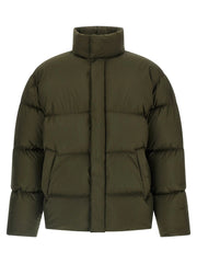 Saint Laurent Bicolor Polyester Full-Length Jacket