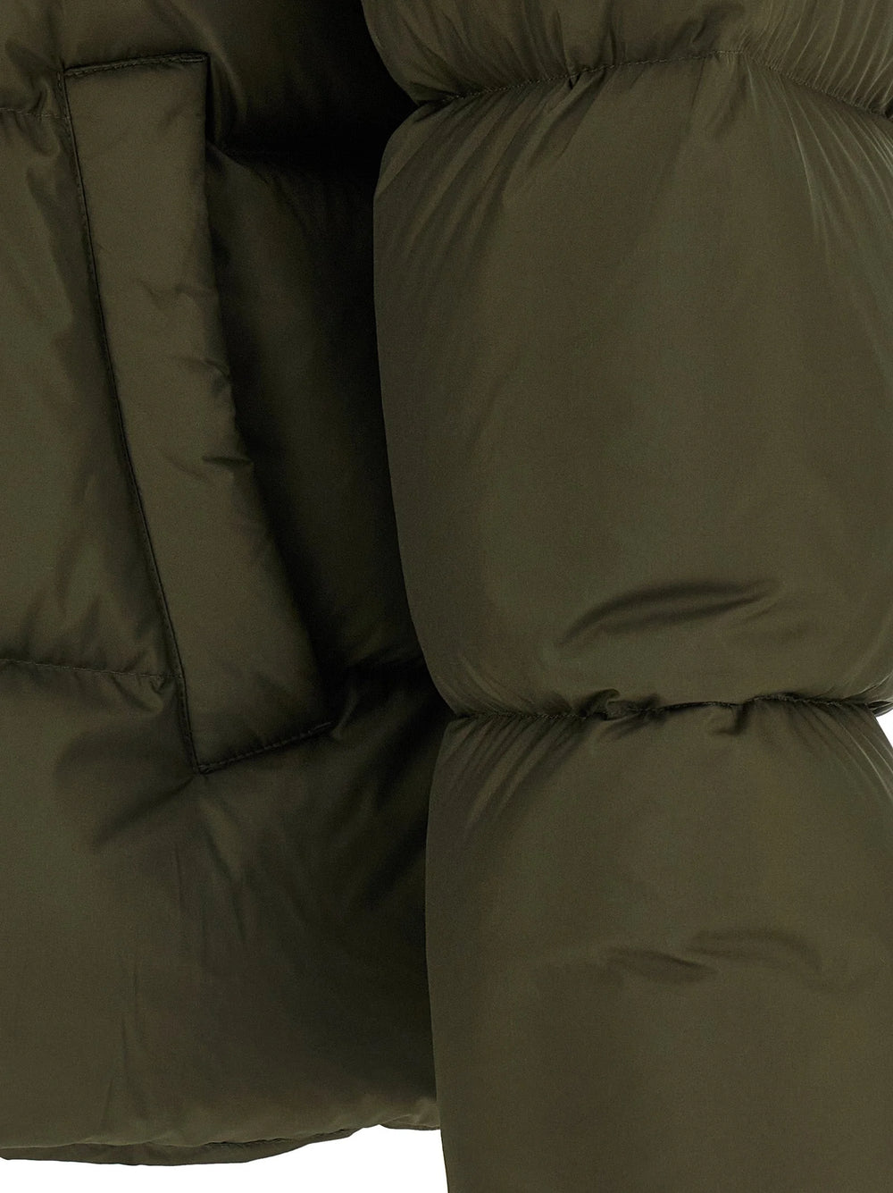 Saint Laurent Bicolor Polyester Full-Length Jacket